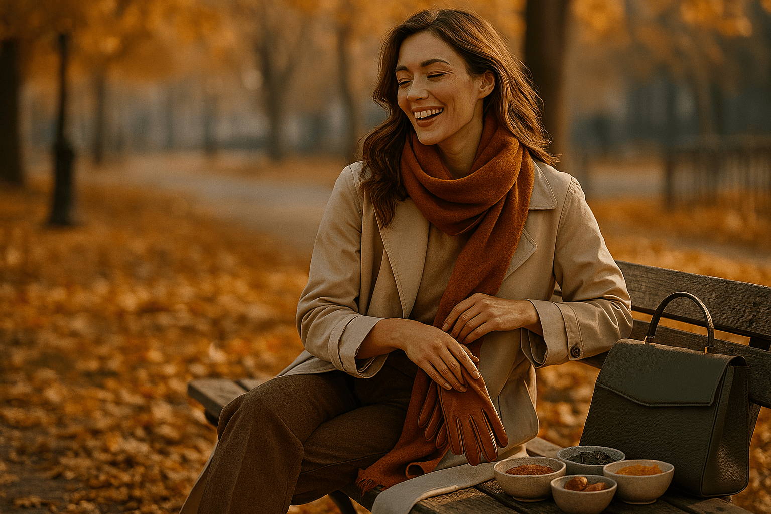 پاییز و مد: چگونه رنگ‌های گرم را در استایل روزانه بگنجانیم؟